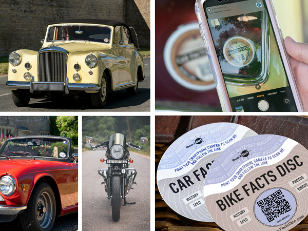 Classic Bike, Cars and Tax discs