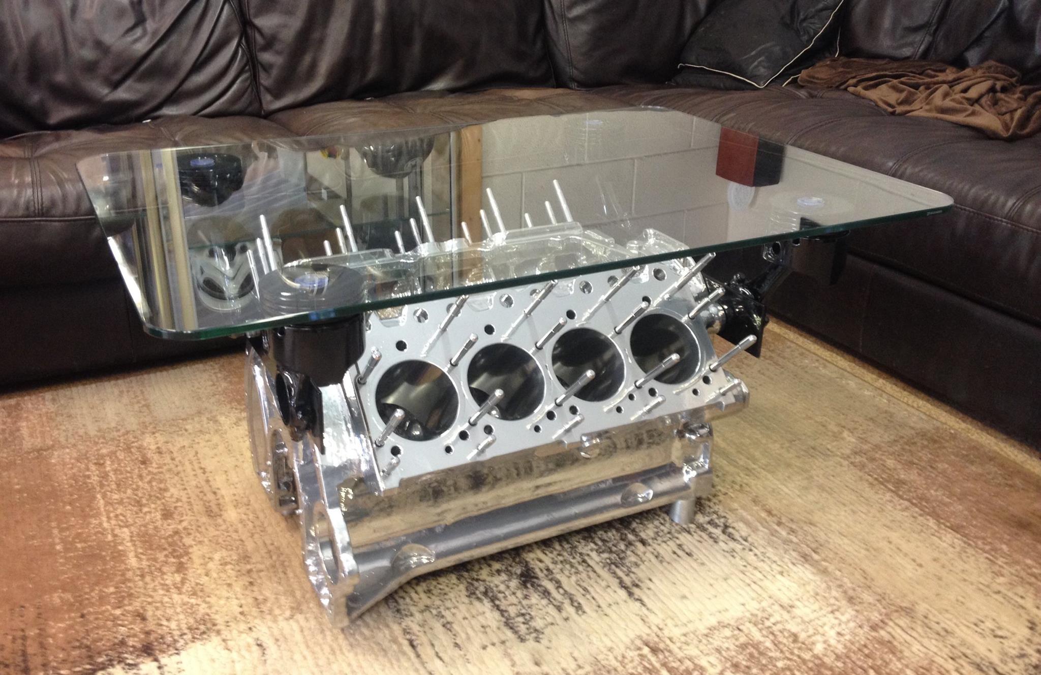 V8 coffee table