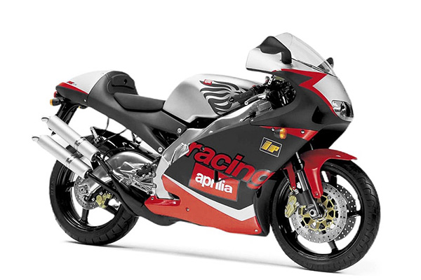 Black And Red 2001 Aprilia Rs 250 Courtesy A2 Bikes