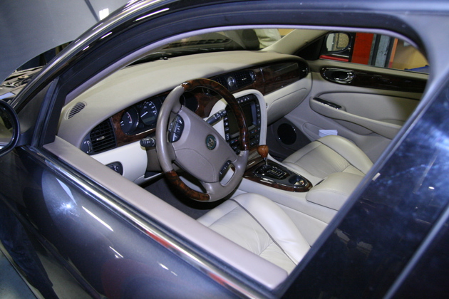 Interior of a Jaguar