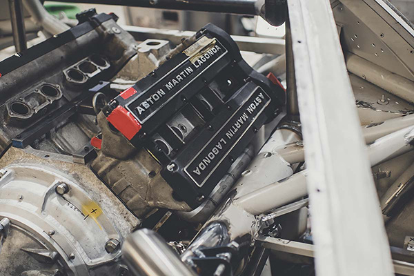 Aston Martin Bulldog engine