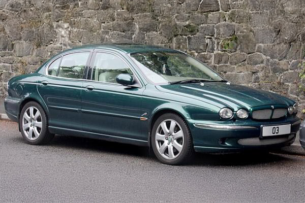 2003 Dark Green Jaguar X Type