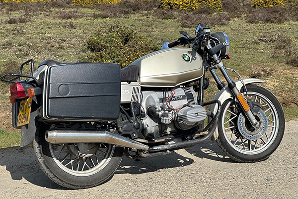 Silver 1981 BMW R65