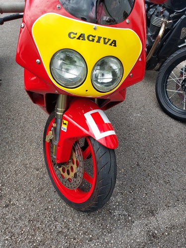 Cagiva Mito 125 at Budworth Classic Bike Show