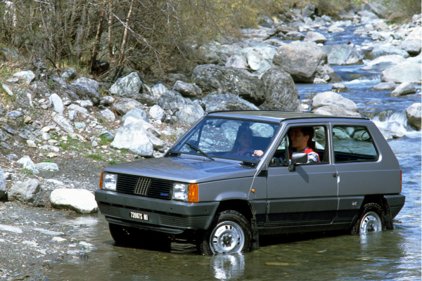 Grey 1980 to 2003 Mk1 Fiat Panda