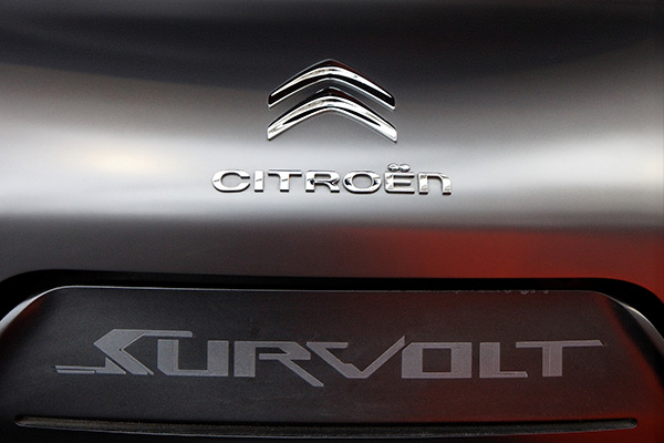 Citroen Logo Hood Badge