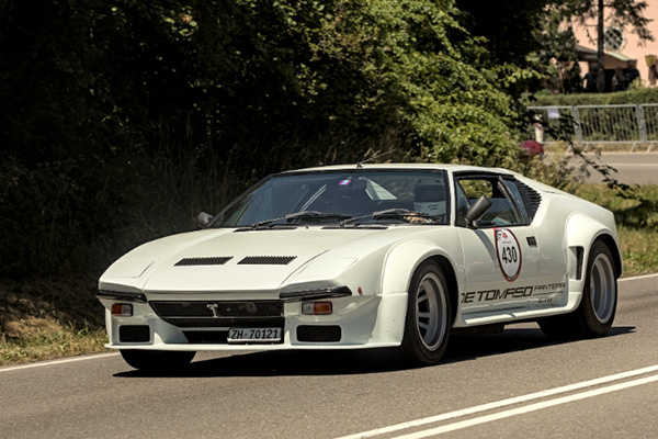 White 1971 to 1992 De Tomaso Pantera