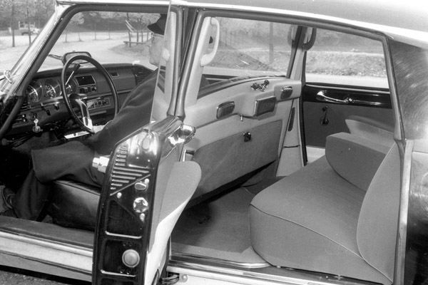 Interior Of Citroen Ds 1970