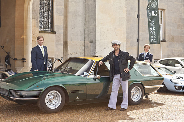 Jay Kay With Green 1965 Ferrari 330 Gt Shooting Brake