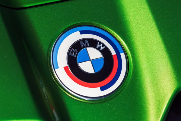 Bmw 50 Year Anniversary Designed Bonnet Mascot