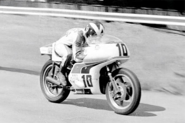 Monochrome 1974 Peter Williams Racing A Norton Commando Bike