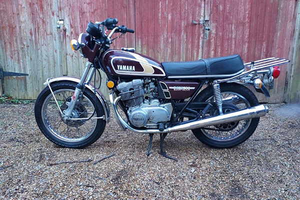 1975 Dark Brown Yamaha XS500