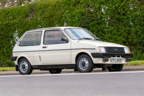 White 1980 to 1998 Austin Metro