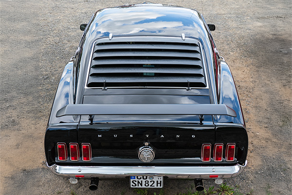 Black 1969 1978 Ford Mustang Mach 1