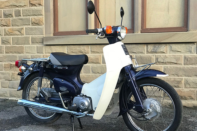 stationary-honda-c90-super-cub
