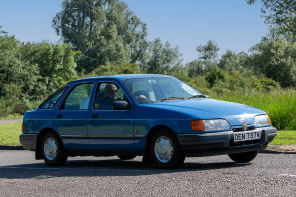 Blue 1982 to 1993 Ford Sierra