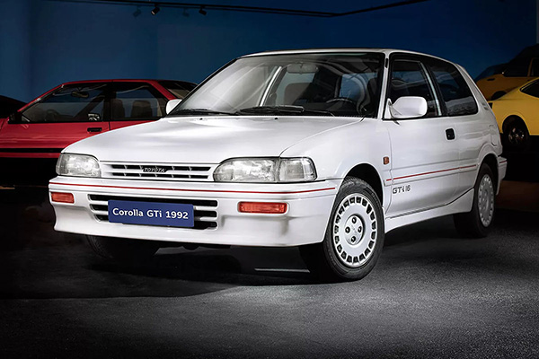 Silver 1992 Toyota Corolla GTi