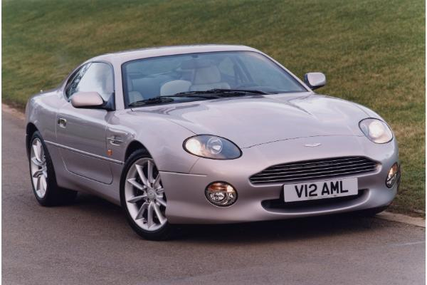 Silver 1994 1999 Aston Martin Db7 Vantage