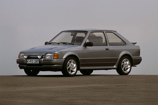 Grey 1986 to 1989 Ford Escort RS Turbo