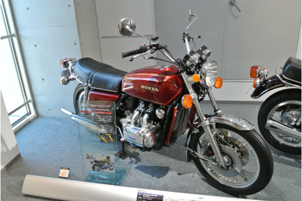 Red 1974 to 1979 Honda GL1000 Goldwing