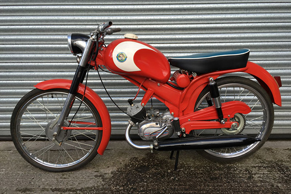 Red 1962 Derbi 50 Paleta Motorbike Credit Handh Auctions