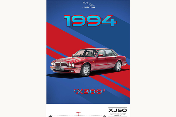 Red Jag x300 1994 poster