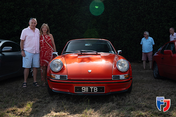 Tony's blood orange 1973 Porsche 911 RSR