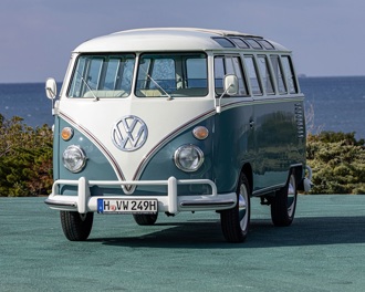 VW-Original 39854 1962 t1 microbus special model samba bus