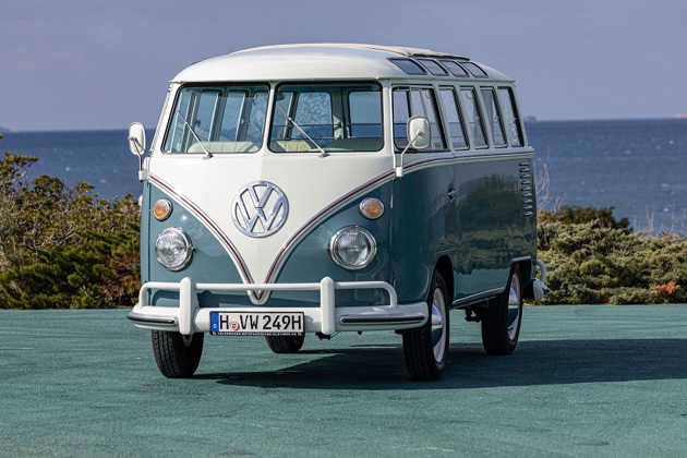 VW-Original 39854 1962 t1 microbus special model samba bus