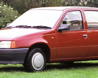 Red Vauxhall Belmont