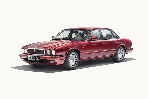 Red Jaguar XJ6 Sport