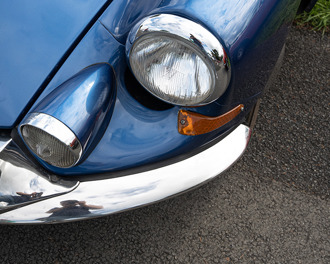 Dark metallic 1955 to 1967 Citroën DS