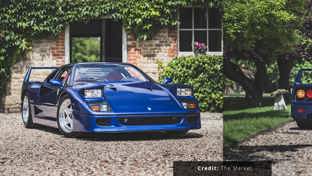 blue-ferarri-f40-banner