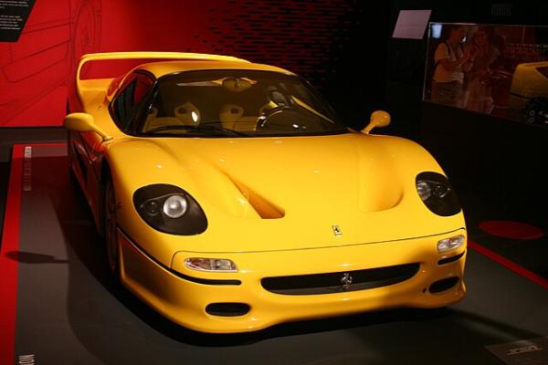 1995 To 1997 Yellow Ferrari F50