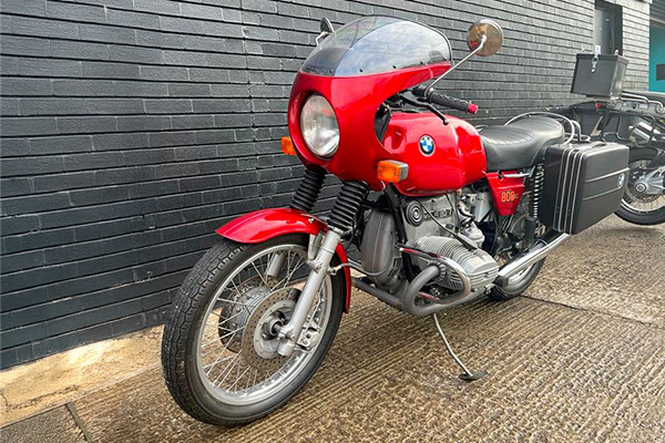 Red 1978 Bmw R 807 Credit Hampson Auctions