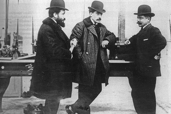 Louis Marcel And Fernand Renault. Source: Wikimedia Commons