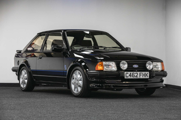 Black 1985 Ford Escort RS Turbo