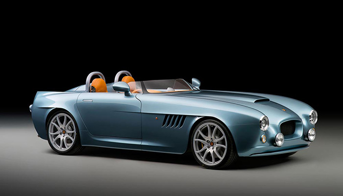 Powder blue Bristol Bullet