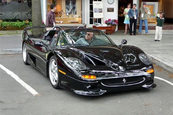 1995 To 1997 Black Ferrari F50